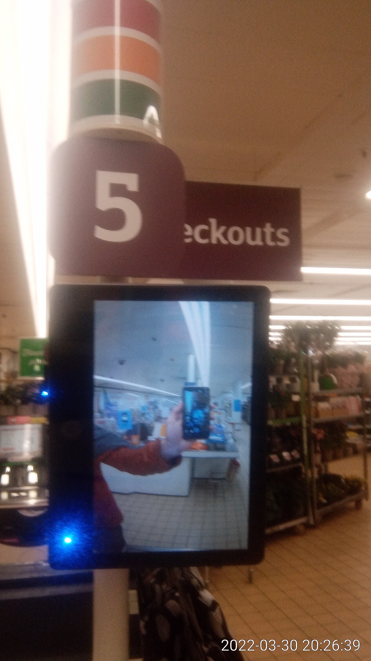 television screen