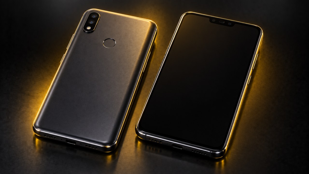 指紋センサーの機種と顔認証の機種のスマートフォン