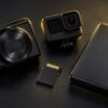 コンパクトカメラとアクションカメラとSDカードと外付けHDD
