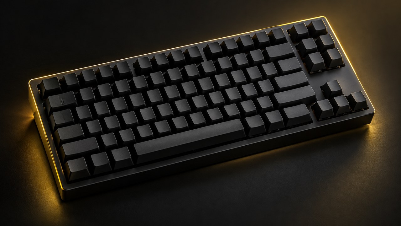 無刻印のメカニカルキーボード
