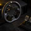 ゲーム用レーシングホイールとペダル