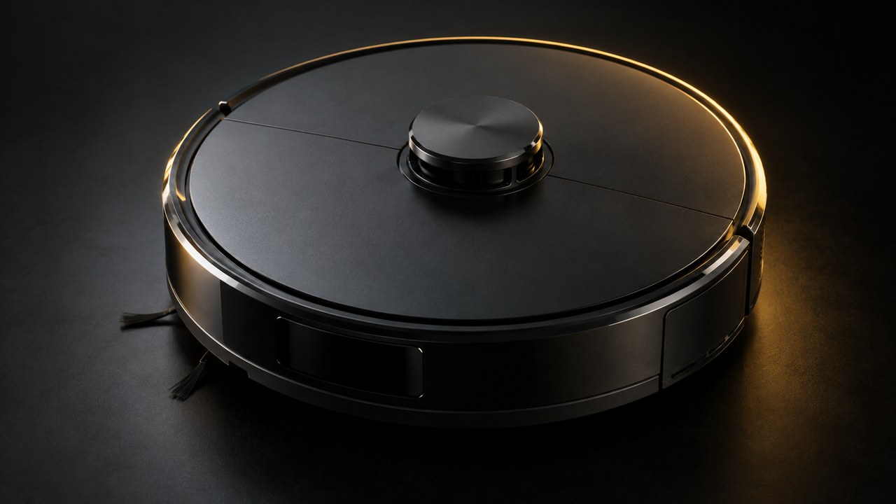 円形のロボット掃除機