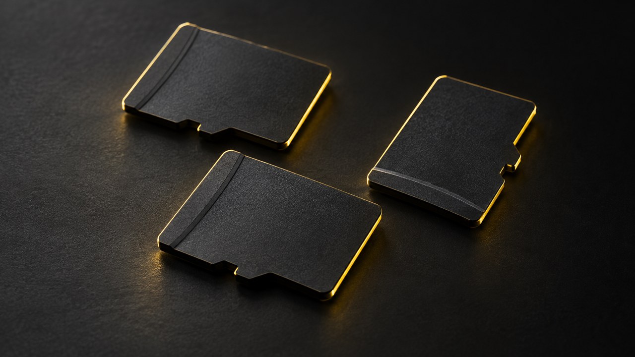 ゲーム機用の無地のmicroSDカード