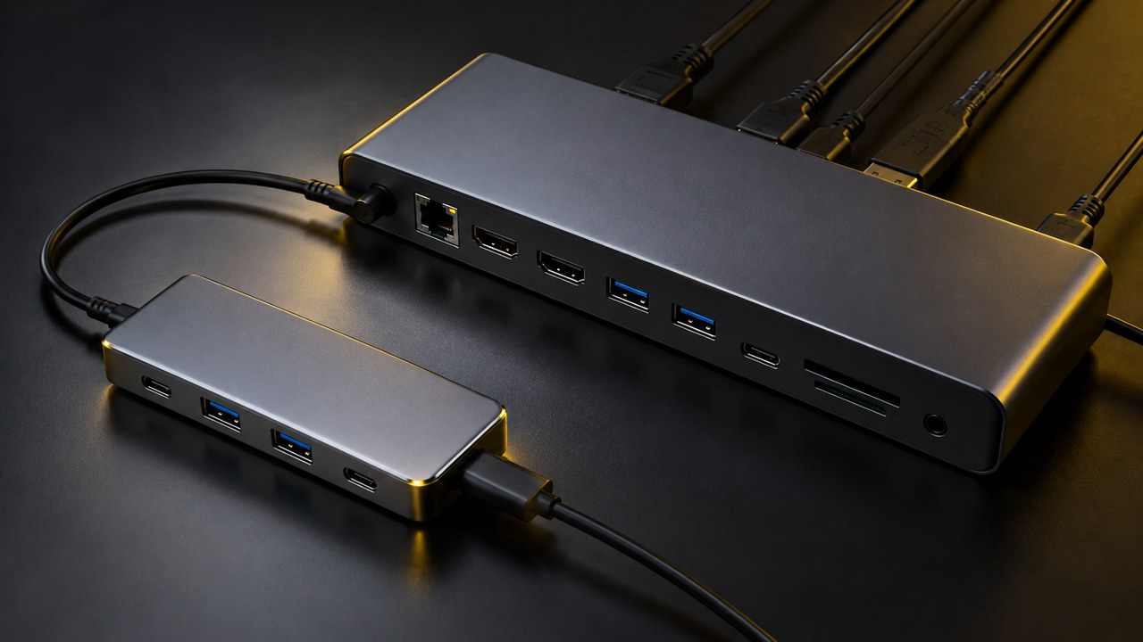 USB-Cハブとドッキングステーション